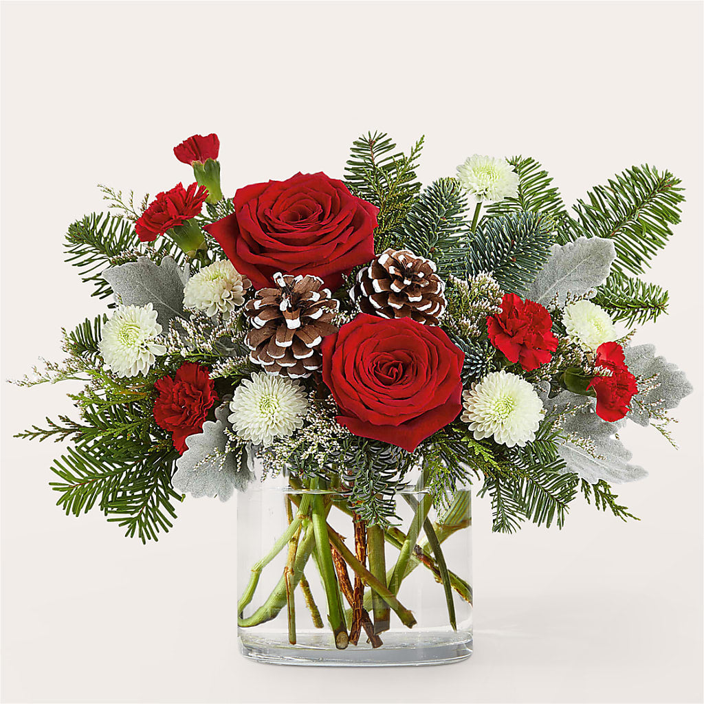 Yule Cheer Bouquet – Moderna Flowers, Rosamond CA