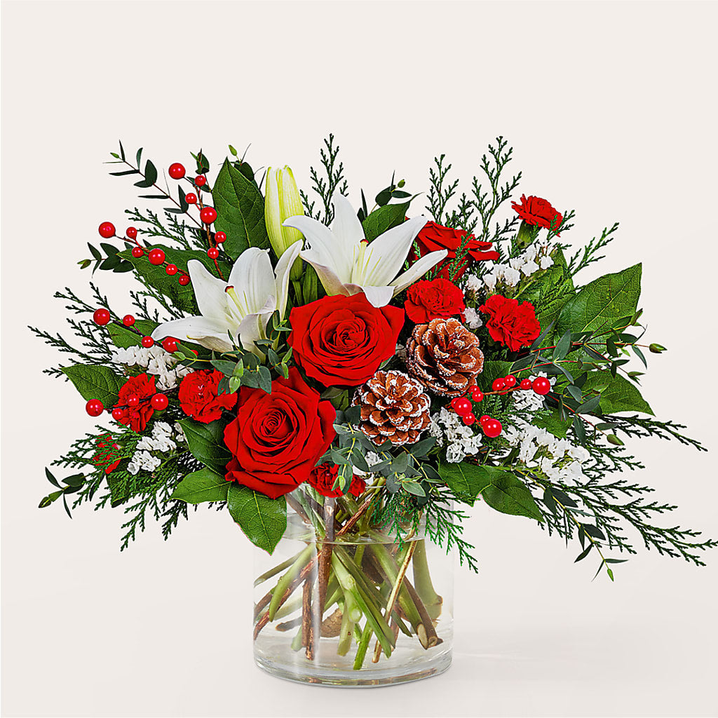 Best in Snow Bouquet – Moderna Flowers, Rosamond CA