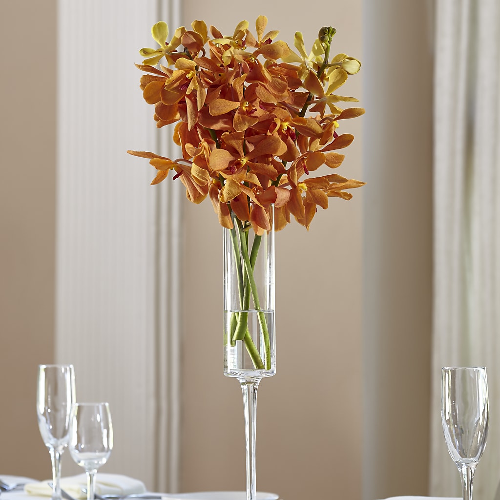 Orange Mokara Bouquet – Moderna Flowers, Rosamond CA