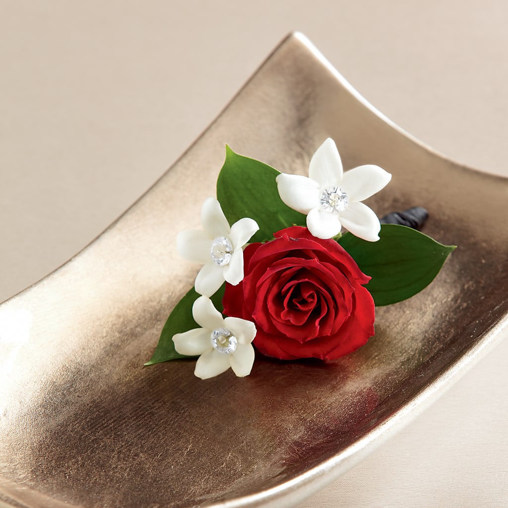 Poetry Boutonniere – Moderna Flowers, Rosamond CA