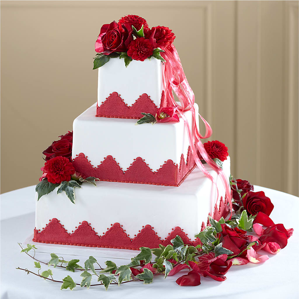 Forever Happiness Cake Decor – Moderna Flowers, Rosamond CA