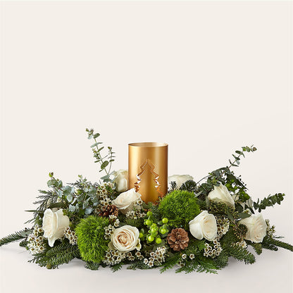 Chestnuts Roasting Centerpiece –  Moderna Flowers, Rosamond CA