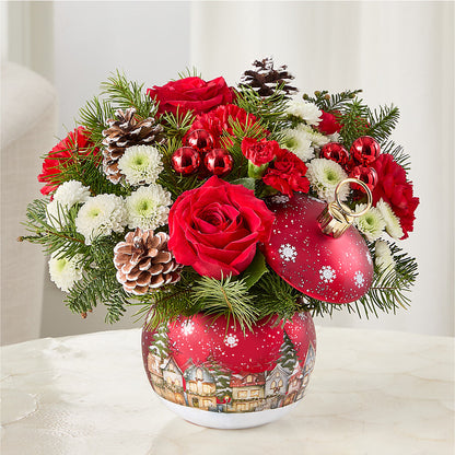 Christmas Carols Ornament –  Moderna Flowers, Rosamond CA