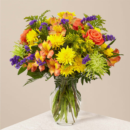 Marmalade Skies Bouquet –  Moderna Flowers, Rosamond CA