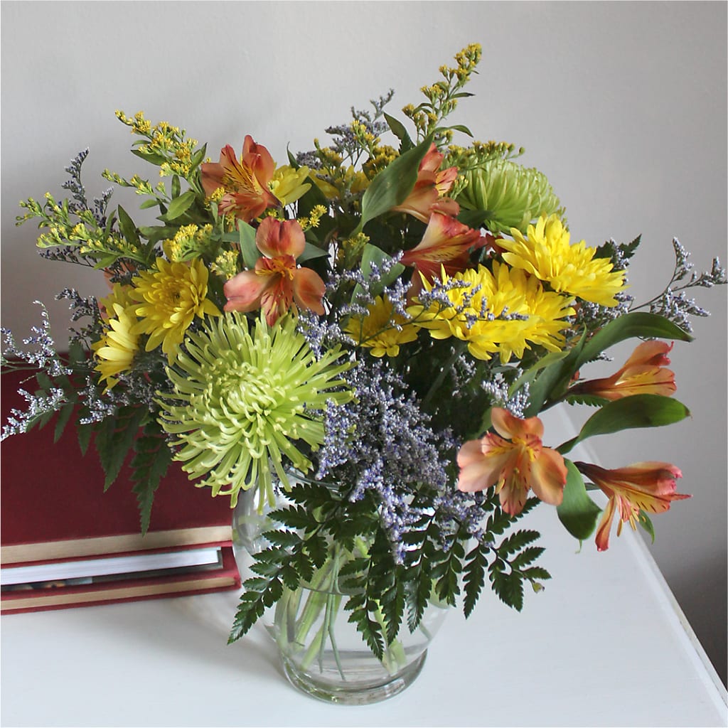 Marmalade Skies Bouquet –  Moderna Flowers, Rosamond CA