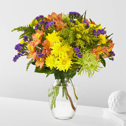 Marmalade Skies Bouquet –  Moderna Flowers, Rosamond CA