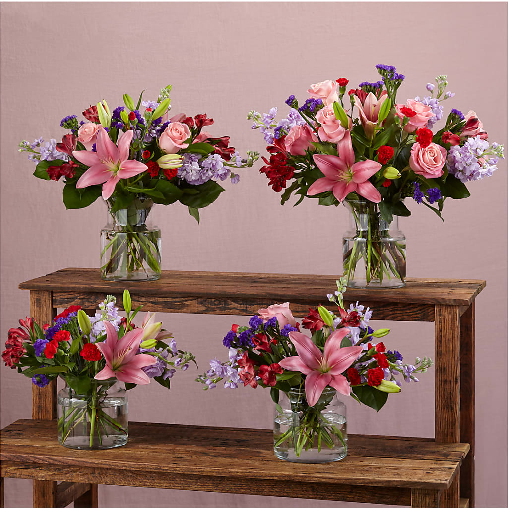 Romantique Bouquet –  Moderna Flowers, Rosamond CA