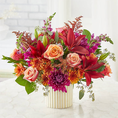 Burgundy Landscape Bouquet –  Moderna Flowers, Rosamond CA