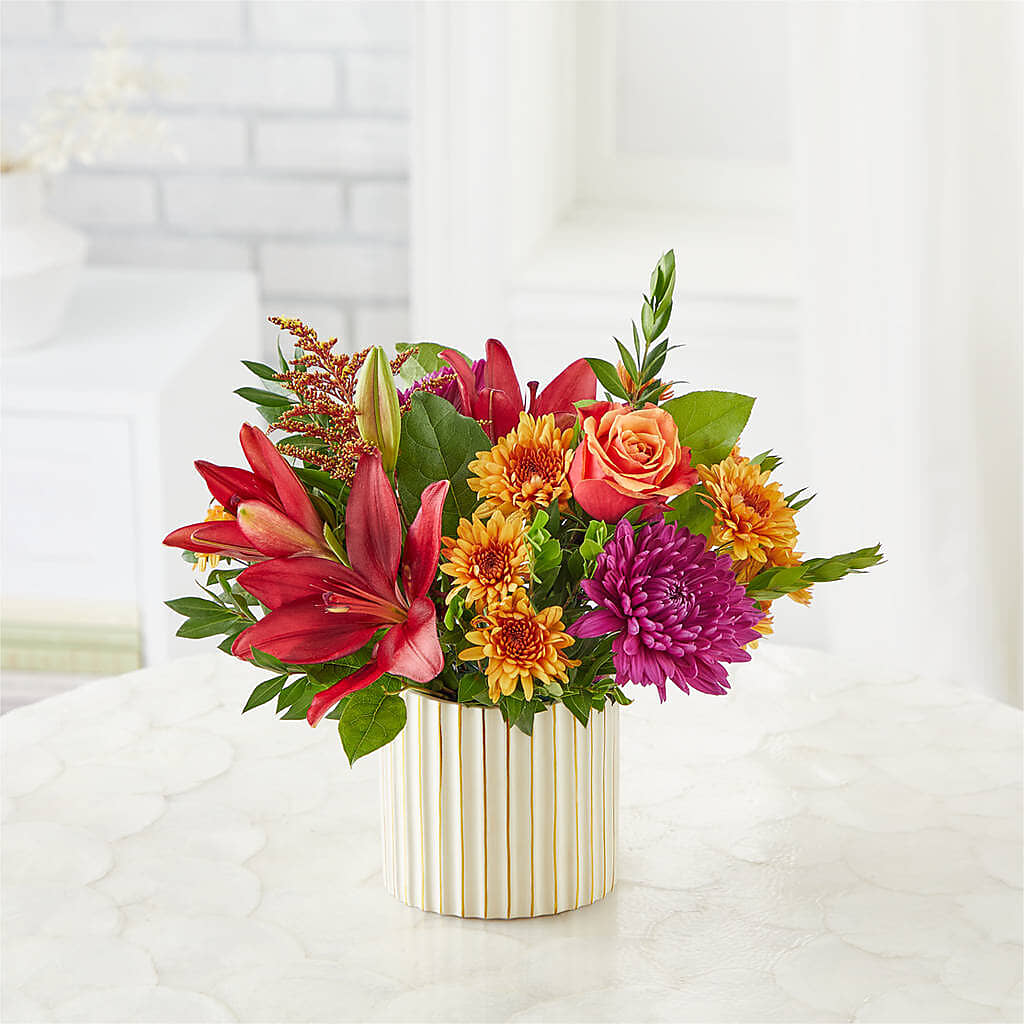 Burgundy Landscape Bouquet –  Moderna Flowers, Rosamond CA