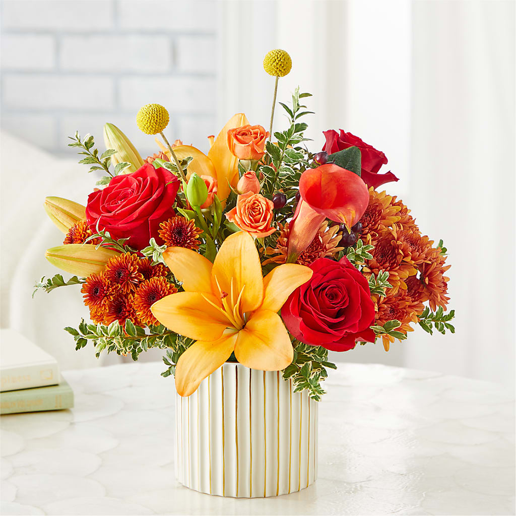 Scarlet Skies Bouquet –  Moderna Flowers, Rosamond CA