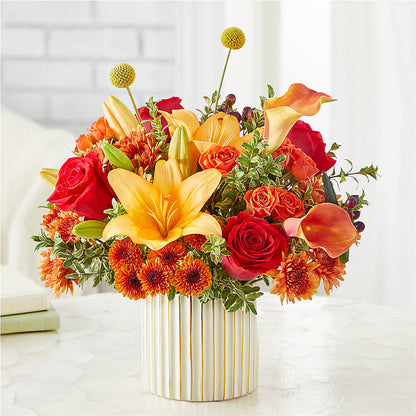 Scarlet Skies Bouquet –  Moderna Flowers, Rosamond CA