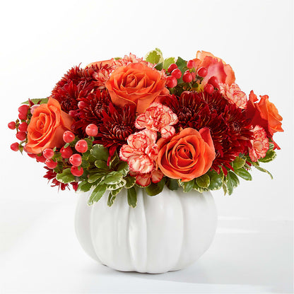 Autumn Air Pumpkin Bouquet –  Moderna Flowers, Rosamond CA