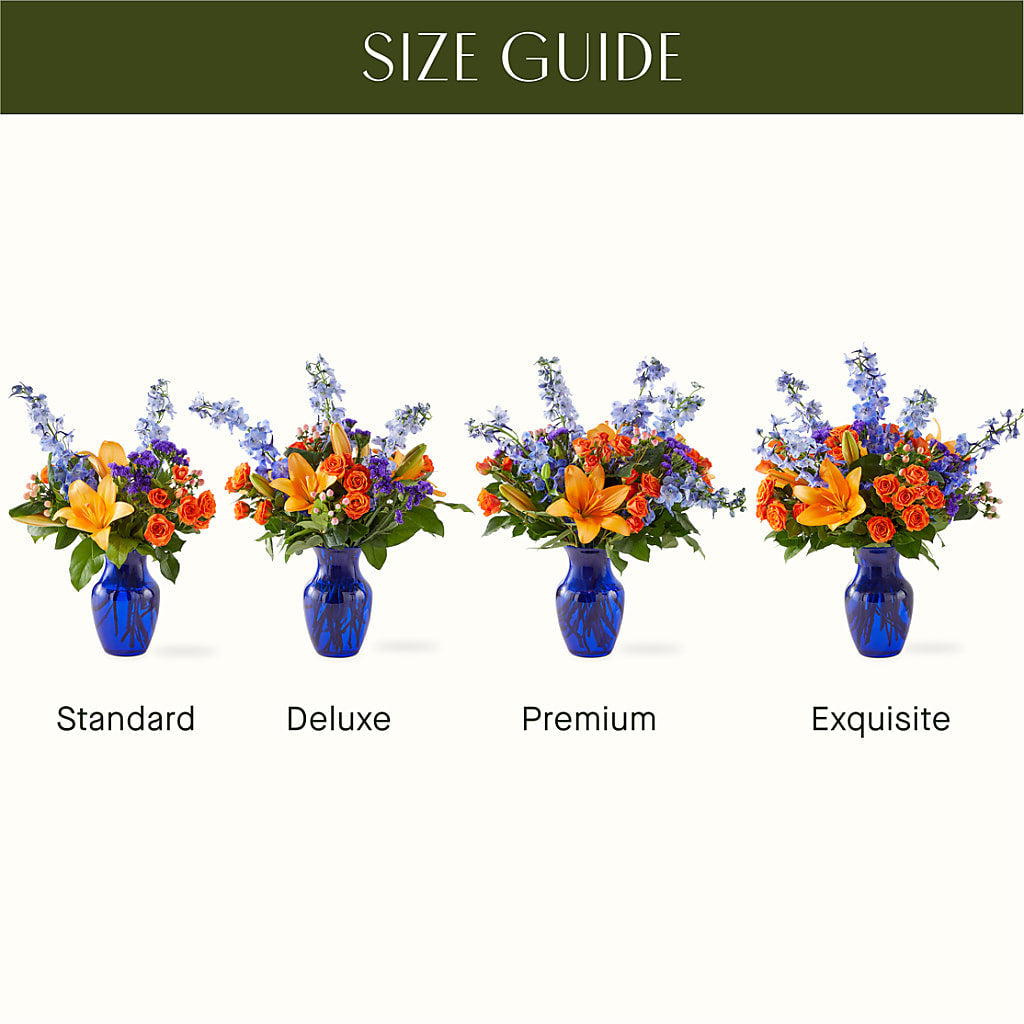 Radiant Citrus Bouquet –  Moderna Flowers, Rosamond CA