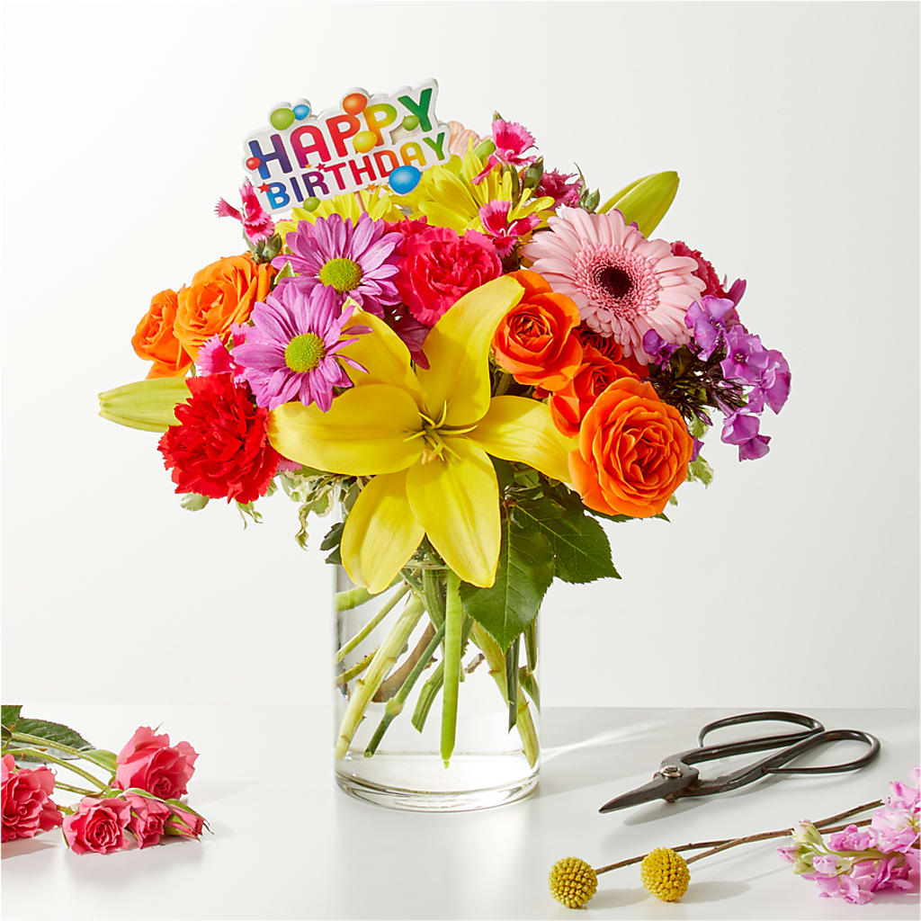 Cue the Confetti - A Florist Original –  Moderna Flowers, Rosamond CA