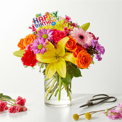 Cue the Confetti - A Florist Original –  Moderna Flowers, Rosamond CA