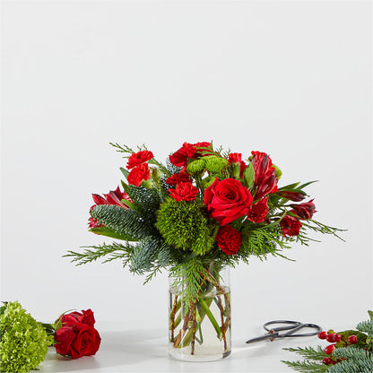 Merry Moment Bouquet – A Florist Original –  Moderna Flowers, Rosamond CA