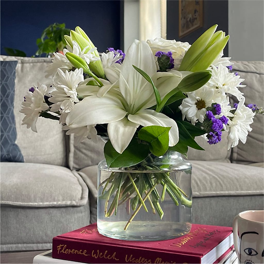 Beyond Blue Bouquet –  Moderna Flowers, Rosamond CA