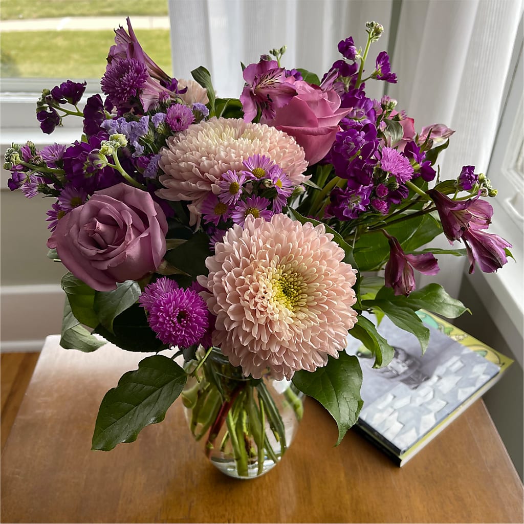 Ultraviolet Bouquet –  Moderna Flowers, Rosamond CA