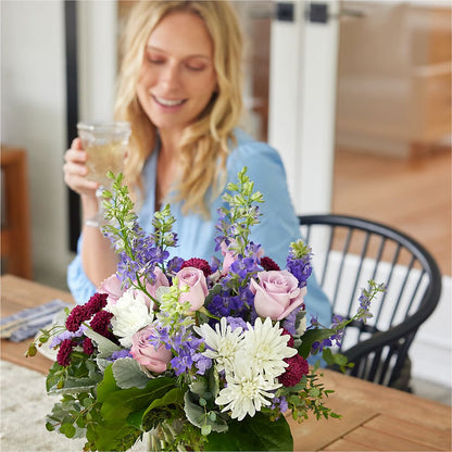 Violet Frost Bouquet –  Moderna Flowers, Rosamond CA