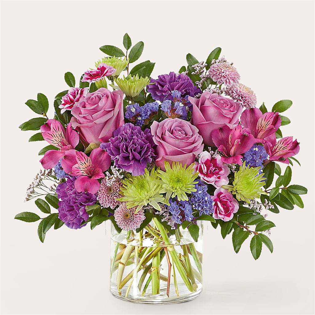 Glass Half Full Bouquet –  Moderna Flowers, Rosamond CA