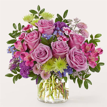 Glass Half Full Bouquet –  Moderna Flowers, Rosamond CA
