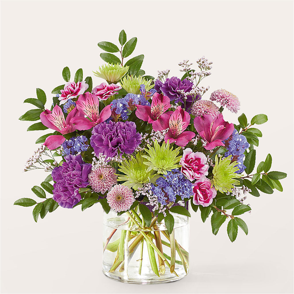 Glass Half Full Bouquet –  Moderna Flowers, Rosamond CA