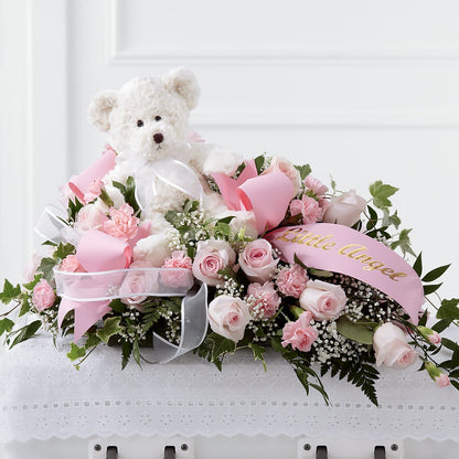 Touch of Sympathy Casket Spray –  Moderna Flowers, Rosamond CA