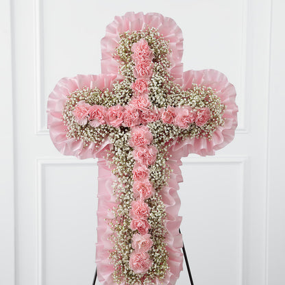 Angel's Cross Easel –  Moderna Flowers, Rosamond CA