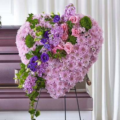 Treasured Love Standing Heart –  Moderna Flowers, Rosamond CA