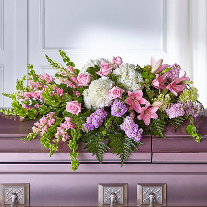 Life's Gratitude Casket Spray –  Moderna Flowers, Rosamond CA