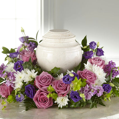 Blooming Sympathy Cremation Adornment –  Moderna Flowers, Rosamond CA