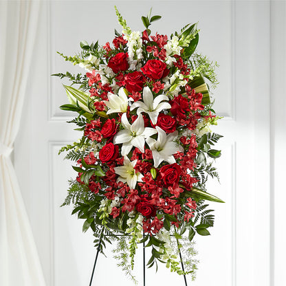 Everlasting Memory Standing Spray –  Moderna Flowers, Rosamond CA