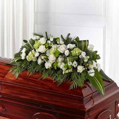 Hopeful Gesture Casket Spray –  Moderna Flowers, Rosamond CA