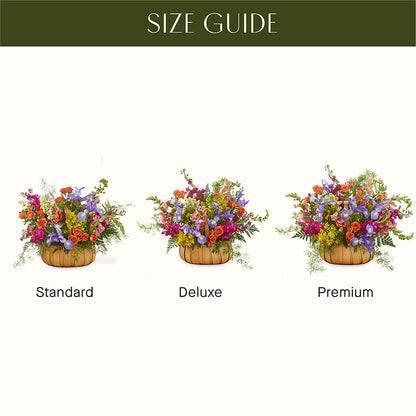 Garden of Life Basket –  Moderna Flowers, Rosamond CA