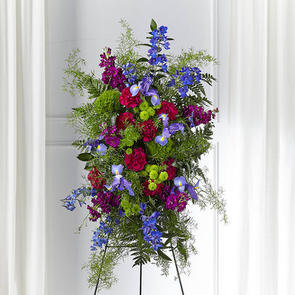 Heavenly Skies Standing Spray –  Moderna Flowers, Rosamond CA