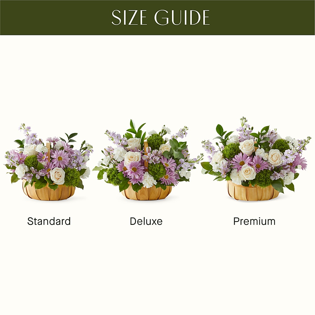 Peace & Love Basket –  Moderna Flowers, Rosamond CA