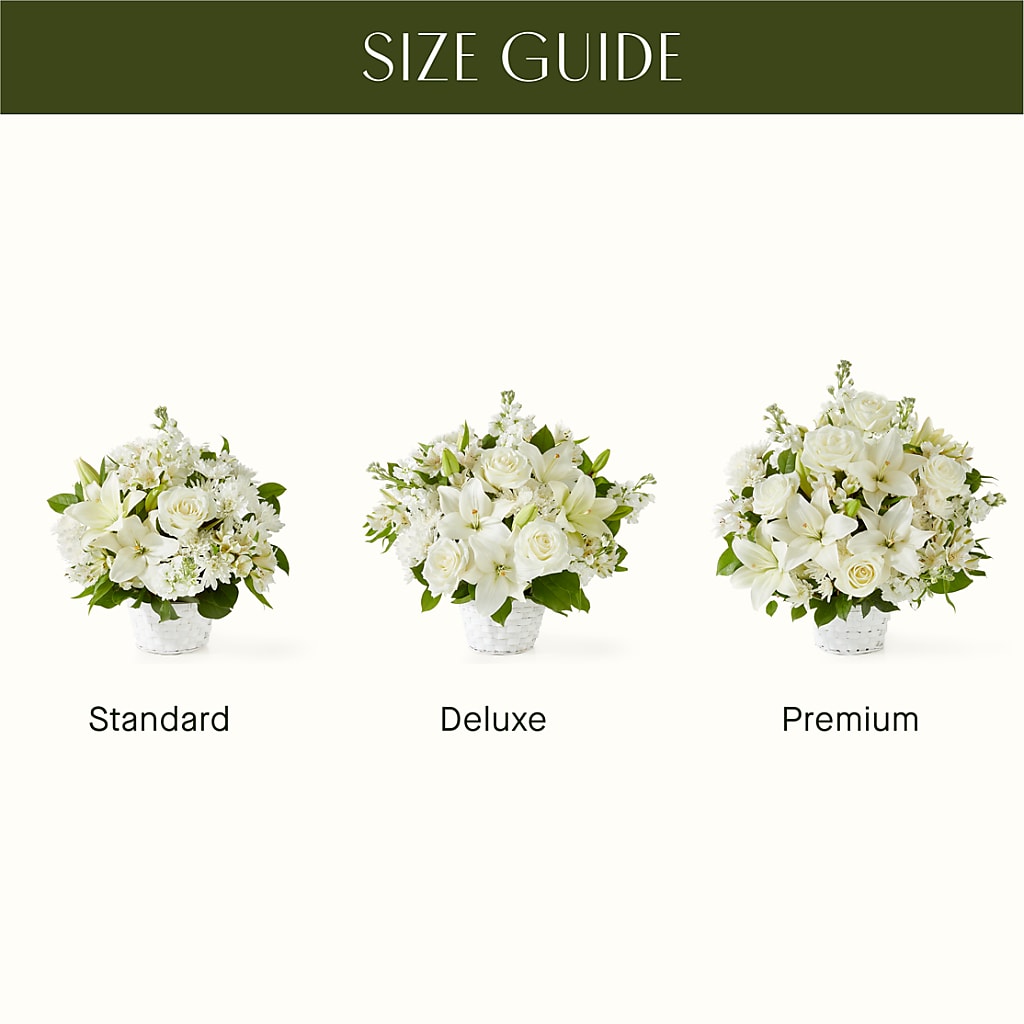 Peaceful Reflections Arrangement –  Moderna Flowers, Rosamond CA
