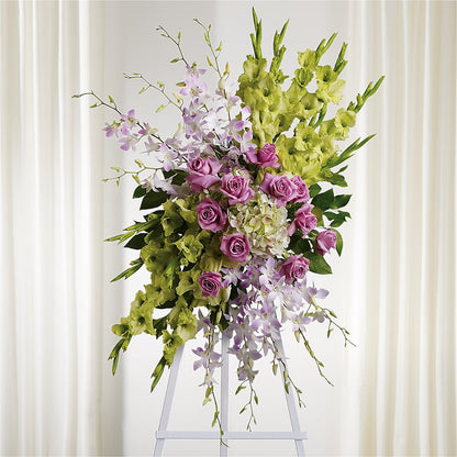 Lasting Legacy Standing Spray –  Moderna Flowers, Rosamond CA