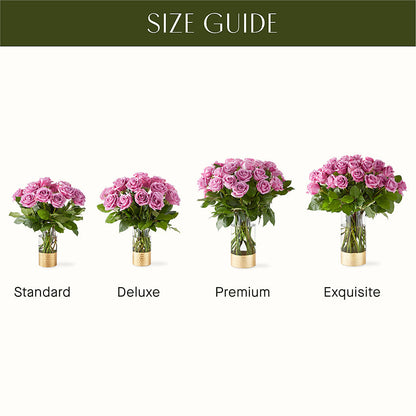Secret Admirer Lavender Rose Bouquet –  Moderna Flowers, Rosamond CA
