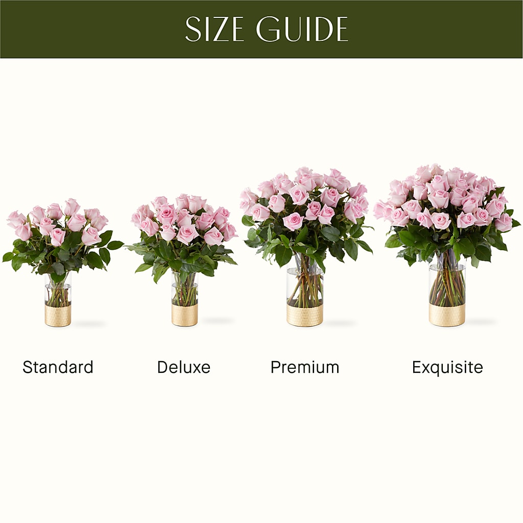 Picture Perfect Pink Rose Bouquet –  Moderna Flowers, Rosamond CA