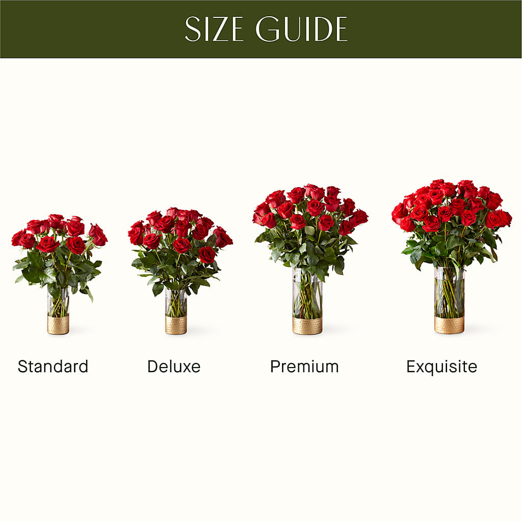 Classic Love Red Rose Bouquet –  Moderna Flowers, Rosamond CA