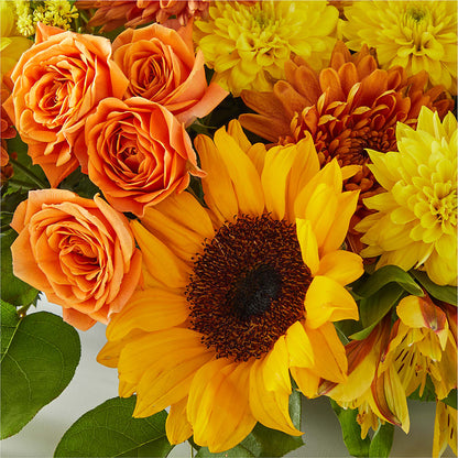 Autumn Harmony Centerpiece –  Moderna Flowers, Rosamond CA