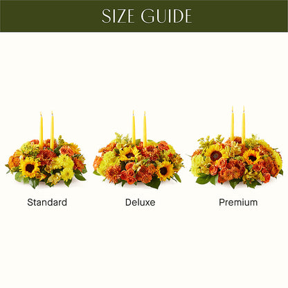 Autumn Harmony Centerpiece –  Moderna Flowers, Rosamond CA