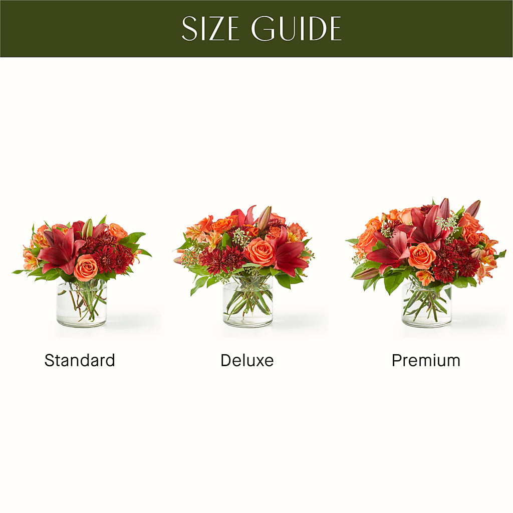 Crimson Leaves Bouquet –  Moderna Flowers, Rosamond CA