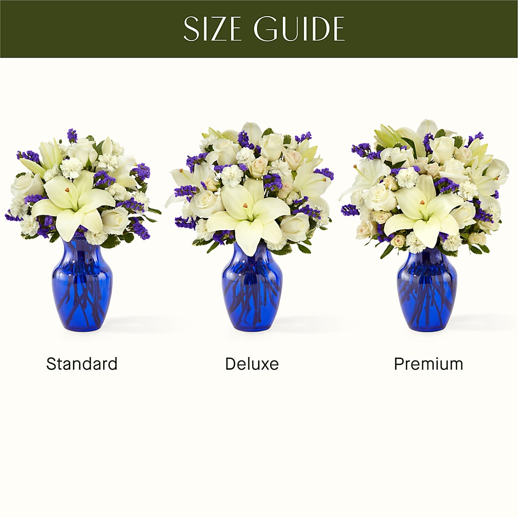 Sapphire Rush Bouquet –  Moderna Flowers, Rosamond CA