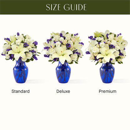 Sapphire Rush Bouquet –  Moderna Flowers, Rosamond CA