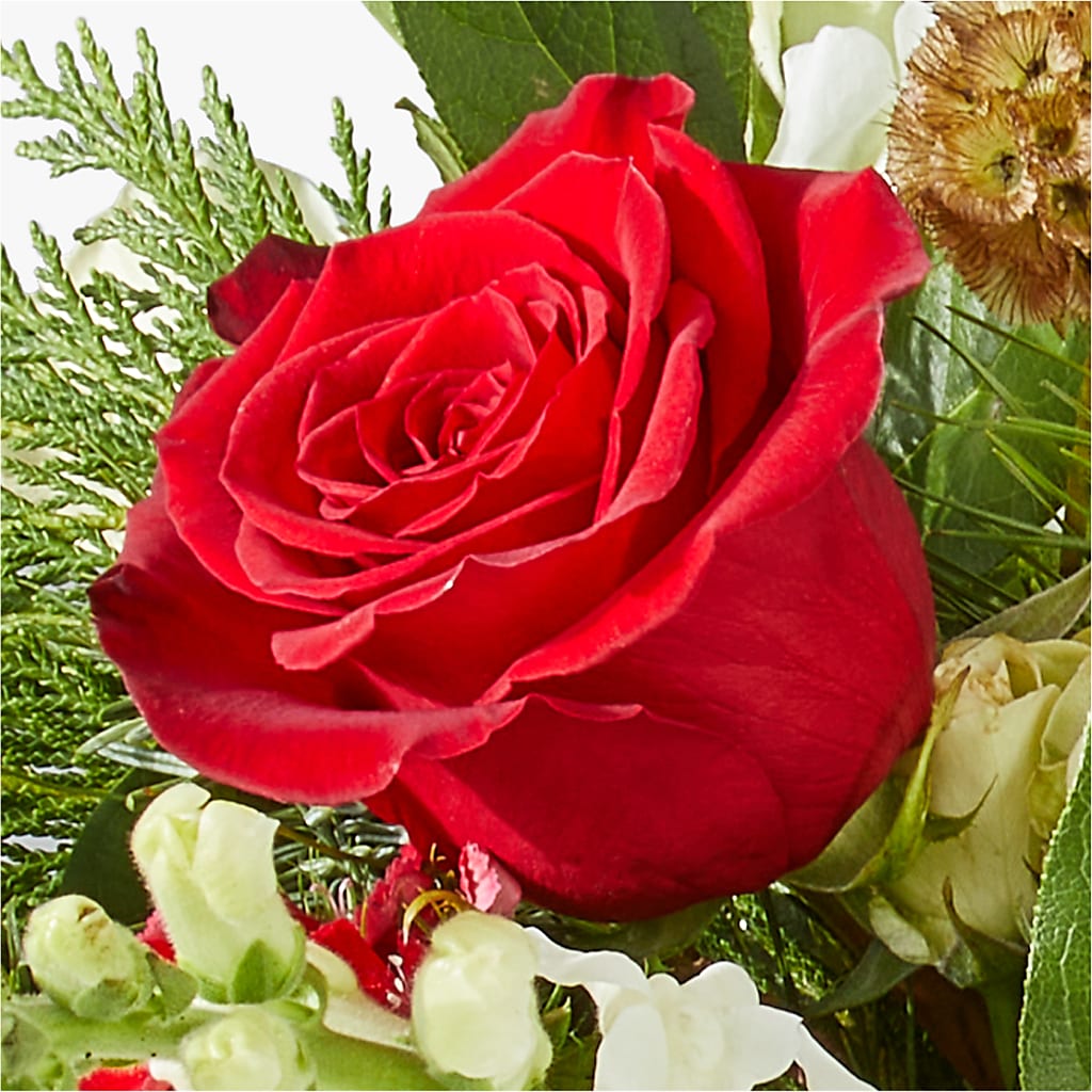 Deck the Halls Bouquet –  Moderna Flowers, Rosamond CA