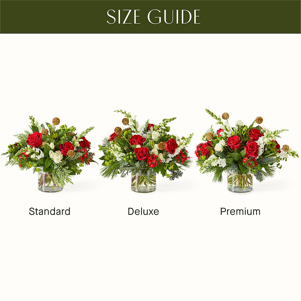 Deck the Halls Bouquet –  Moderna Flowers, Rosamond CA