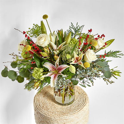 Berry & Bright Bouquet –  Moderna Flowers, Rosamond CA