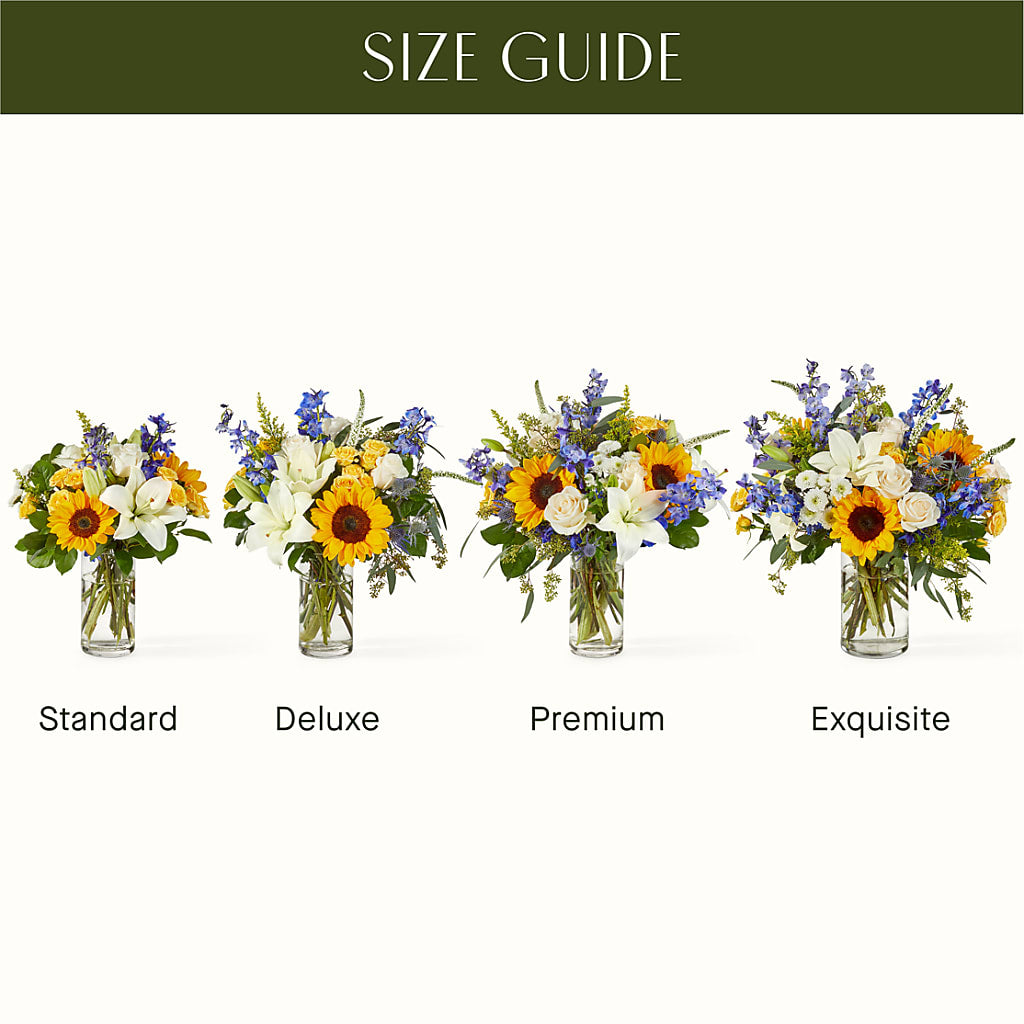 Wonderfully Sunny Bouquet –  Moderna Flowers, Rosamond CA
